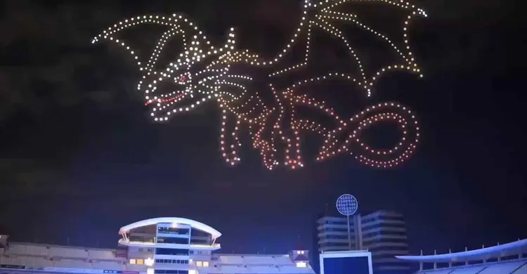 Sky Kingdom: A Dragon Drone Light Show , The Ultimate Guide to an Unforgettable Family Experience! - Image